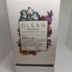 Clean Reserve Galbanum & Rain Eau De Parfum Spray 3.4 oz 100 ml NEW